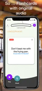 Lingophant - speak and learn screenshot #4 for iPhone