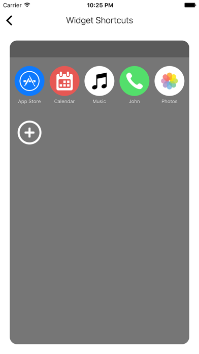 Shortcuts (Quick Open) Screenshot