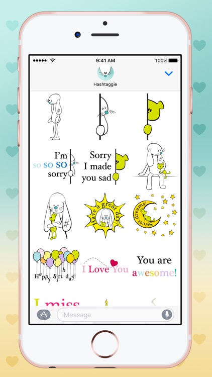 The Life of Taggie and Teddy - Creative Stickers screenshot-3