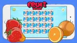 Game screenshot игра на запоминание плодоовощной для малыша mod apk