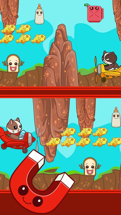 Cat Games for Kids - The battle cats flying game