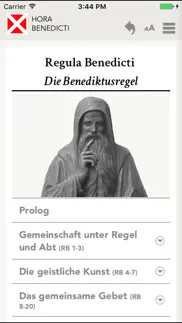 hora benedicti iphone bildschirmfoto 2