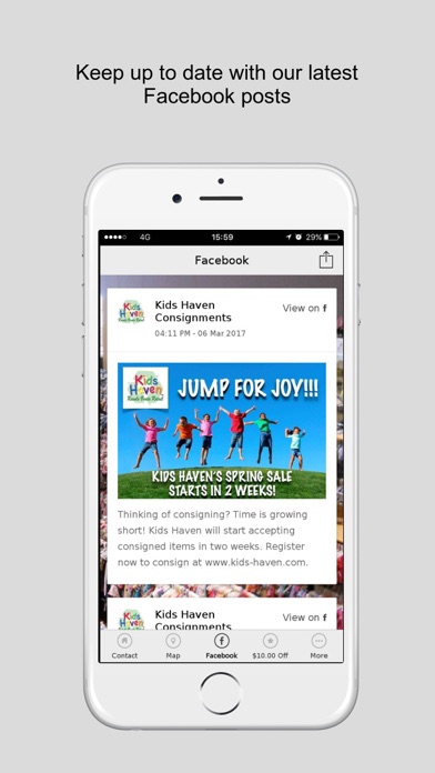 How to cancel & delete Kids Haven Consignments from iphone & ipad 1