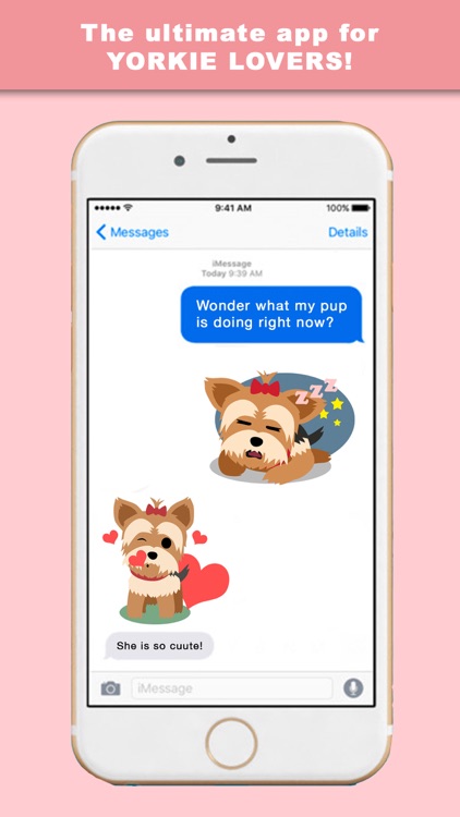 YorkieLoveMoji - Stickers & Keyboard for Yorkies