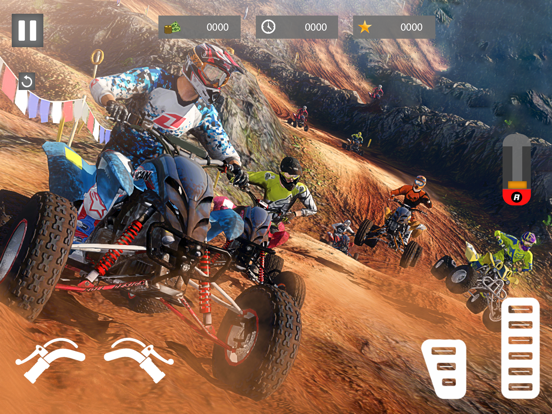 Offroad Mountain ATV Truck 3D iPad screenshot 2 - Games app
