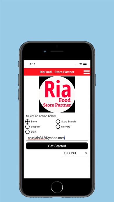 RiaFood SELL Food Screenshot