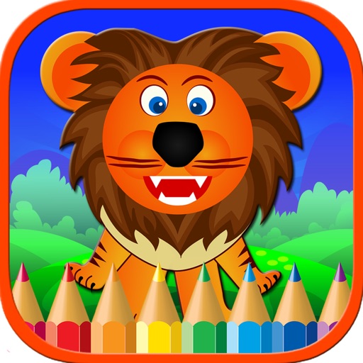 Animal Coloring Pages Drawing book with animals iOS App