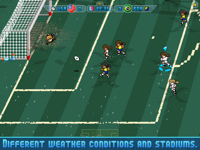 ‎Pixel Cup Soccer 16 Screenshot