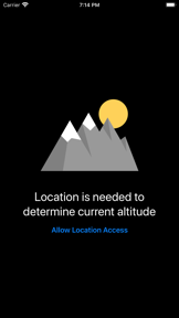 Altimeter ∞ Elevation GPS screenshot