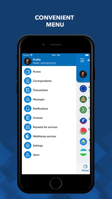 Screenshot #2 pour WebMoney Keeper Pro