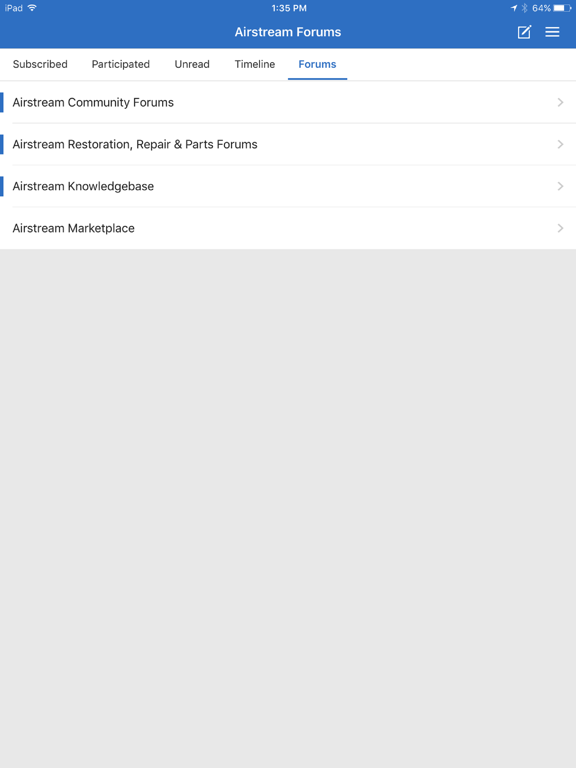 Screenshot #4 pour Airstream Forums