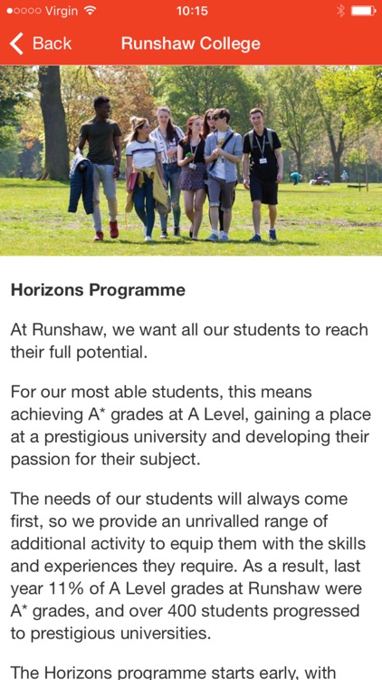 Runshaw School Leavers