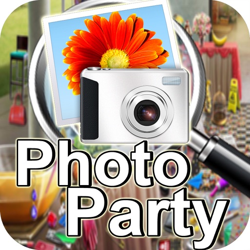 Free Hidden Object:Photo Party Hidden Objects Icon