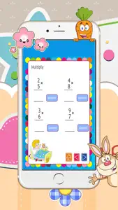 Math Multiplying Multiplication Worksheets 4 Kids screenshot #1 for iPhone