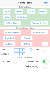 Baseball Softball Pocket Coach screenshot