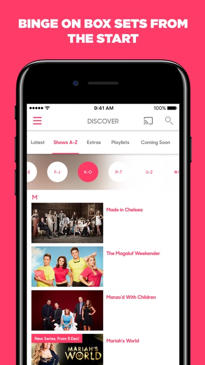hayu - reality TV shows on demand & celebrity news