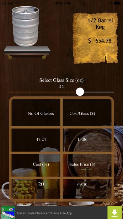 Screenshot #1 pour Draft Price Calculator