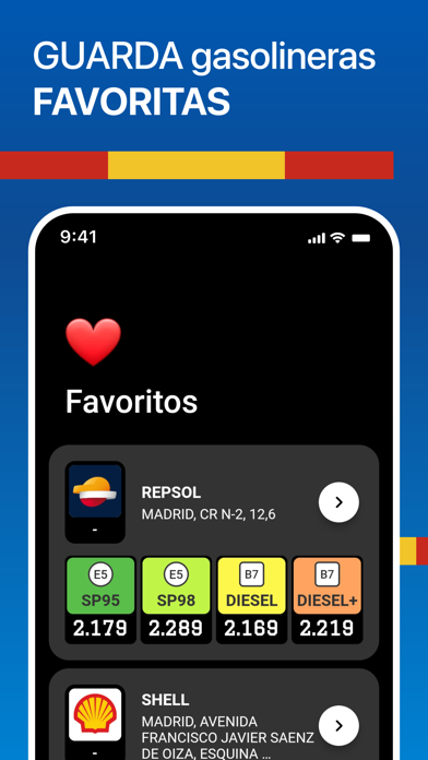 Precio Gasolineras Baratas ESP Screenshot