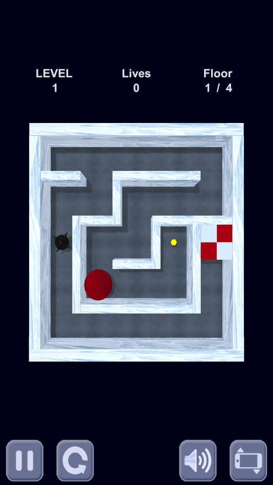 #2. Ice cube. Labyrinth 3D (iOS) 由: Ruslan Goncharenko
