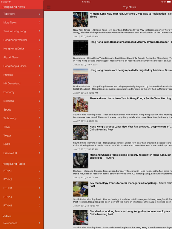 Screenshot #4 pour HK News: Hong Kong Today & Radio Free Edition