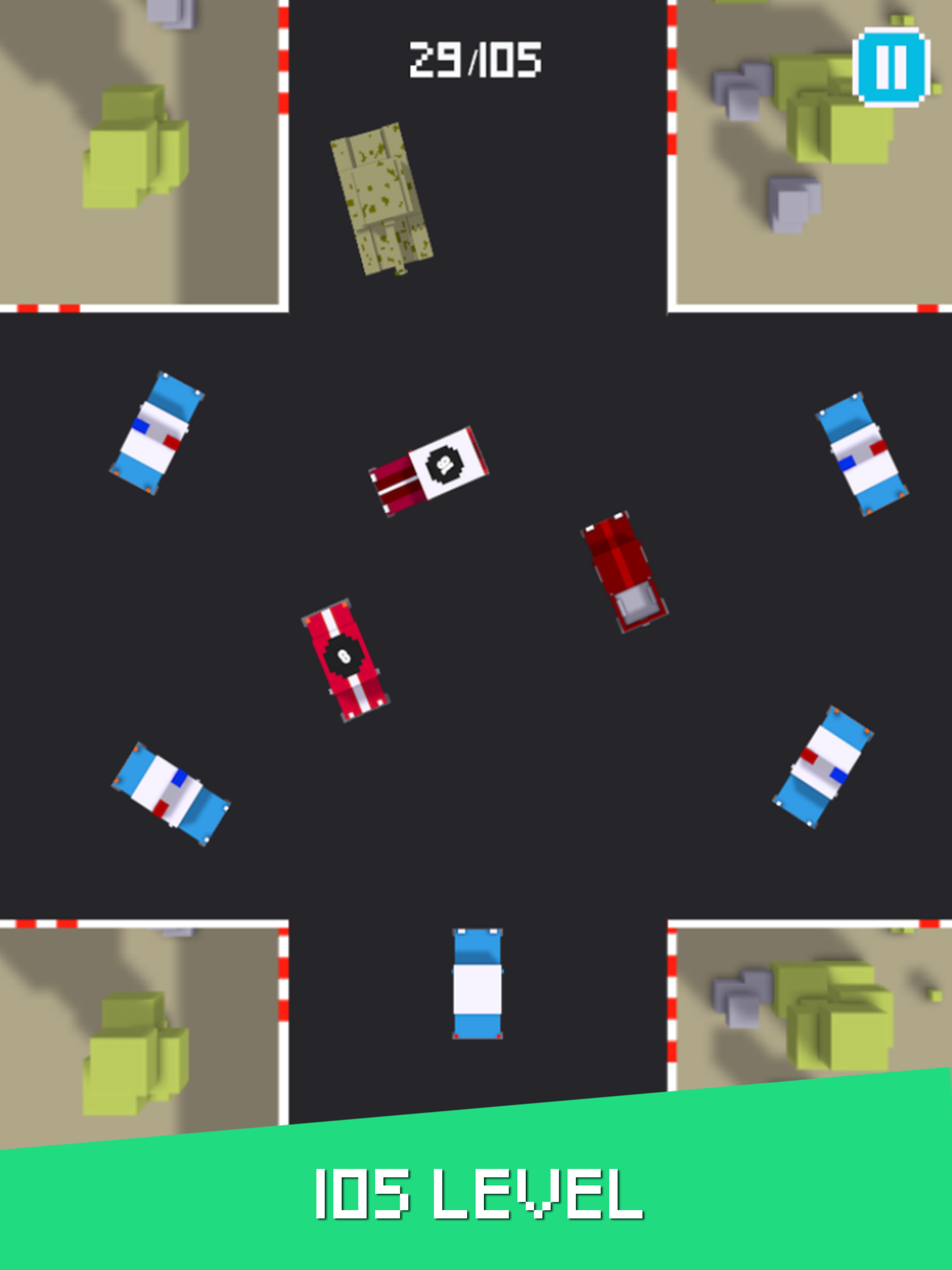 Hard Road - Don’t Crash The Car On Pixel Highway 2