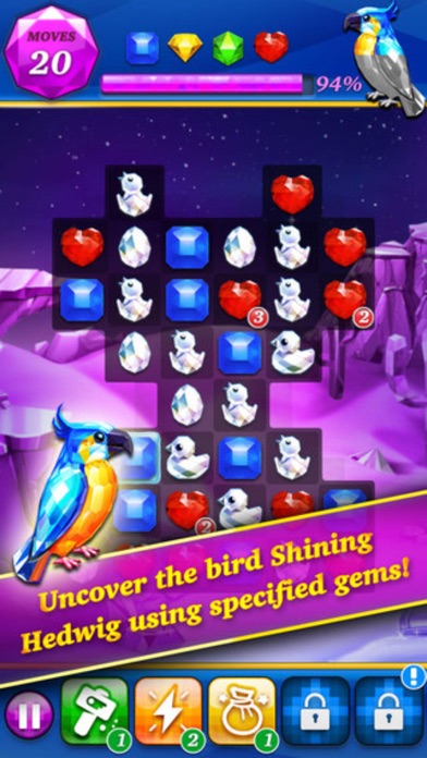 Jewel Story - 3 match puzzle candy fever game screenshot 4