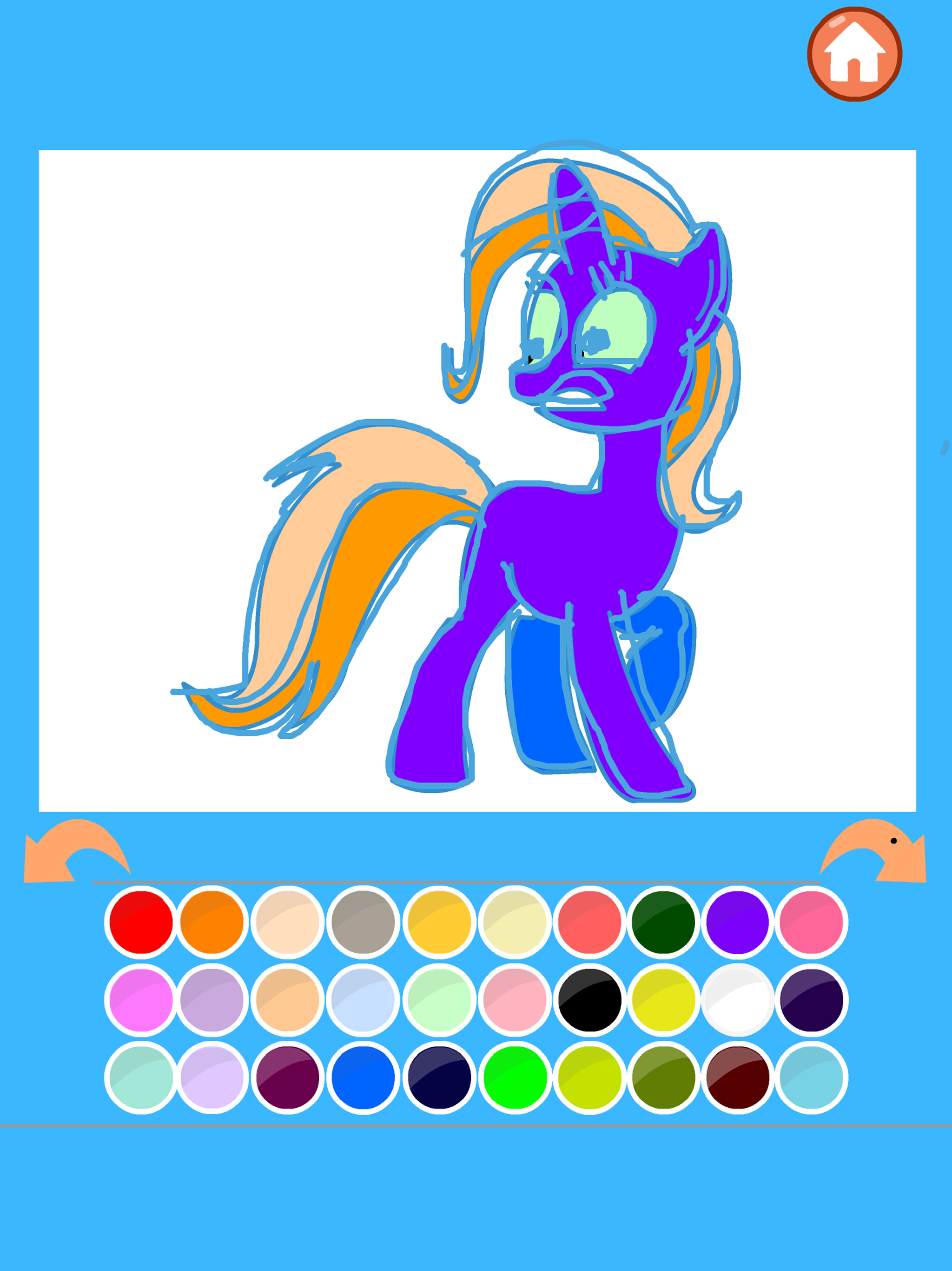 How To Draw Pony Free-the Pony World