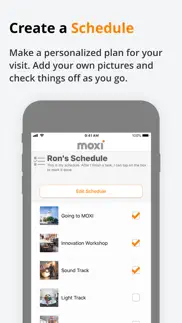 moxi accessibility guide iphone screenshot 3