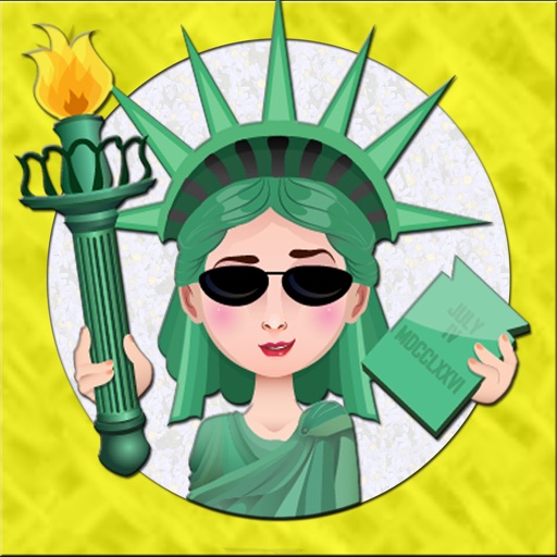 LibertyMoji - The Statue of Liberty emoji app