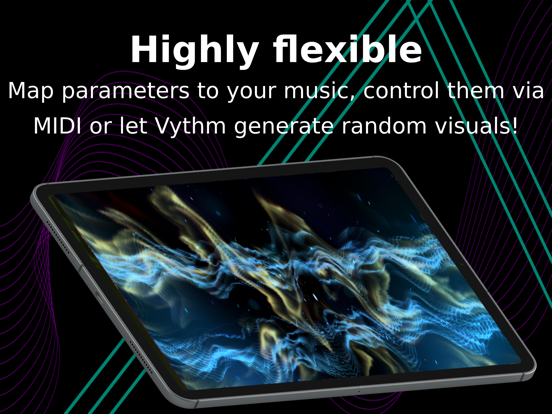 Vythm JR - Music Visualizer VJ screenshot 4