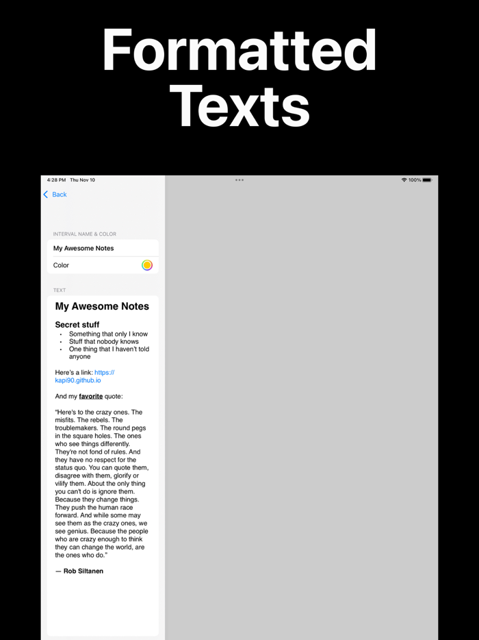 Blink Notes - Rapid Text Cover
