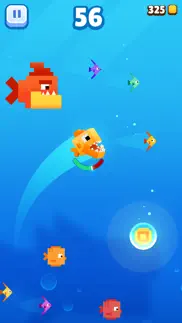 fishy bits 2 : fish survival iphone screenshot 1