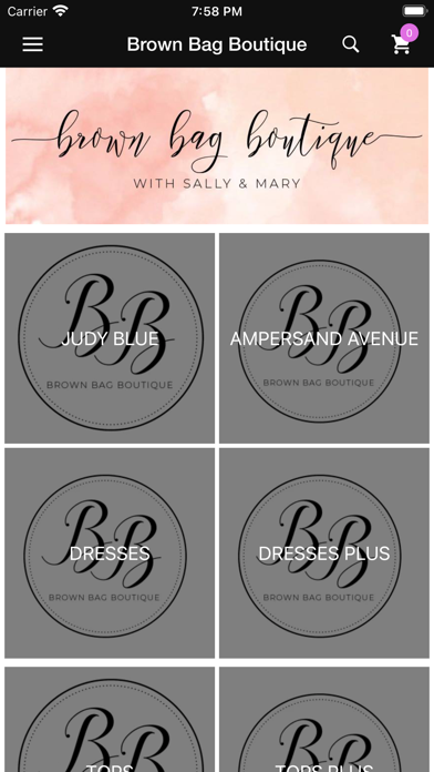 Brown Bag Boutique Screenshot