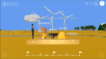 Memory Palace - US History iPhone screenshot 3 - Education app