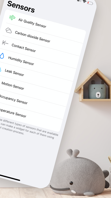 SensorKit - Smart Home Widgets Screenshot