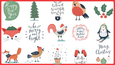 Screenshot #1 pour Merry Christmas Winter Sticker