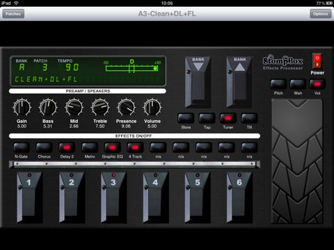 StompBox Lite screenshot 2