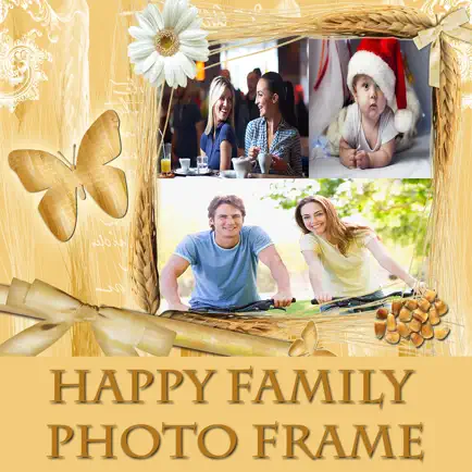 Happy Family HD Photo Collage Frame Cheats