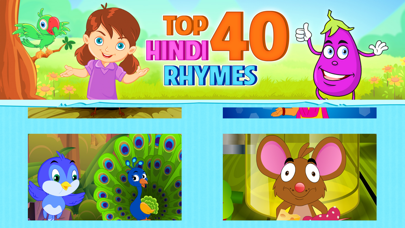 Screenshot #1 pour Top 40 Hindi Rhymes