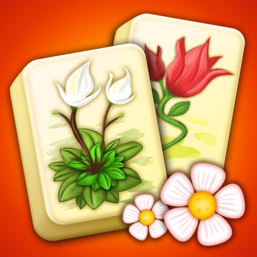 Mahjong Flower Garden Puzzle Icon