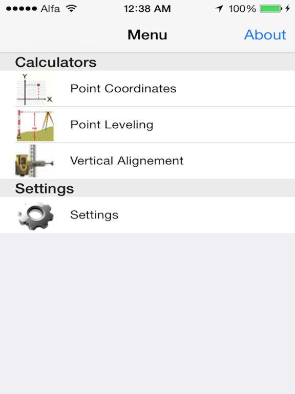Screenshot #4 pour Surveying Calculator