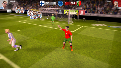 Screenshot from Sociable Soccer '21