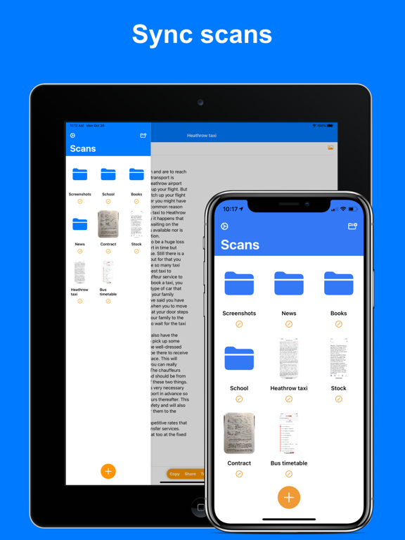 Text Scanner & Image to Text iPad screenshot 4 - Productivity app