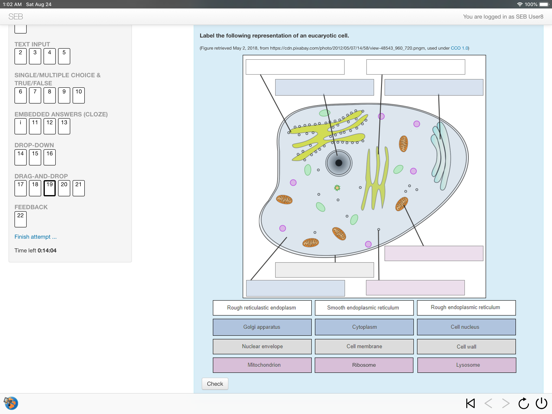 SafeExamBrowser iPad screenshot 5