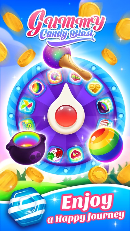 Gummy Candy Blast！Match 3 Game screenshot-4