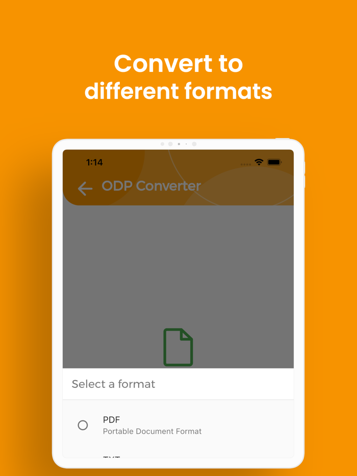 ODP Converter ODP to PPTX