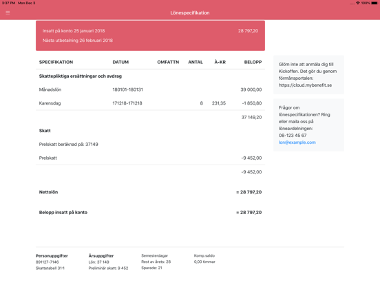 Mybenefit App Store preview screenshot 13