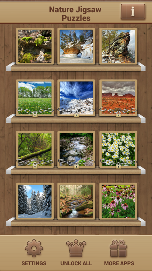 #2. Nature Jigsaw Puzzles (iOS) 由: Wizards Time LLC