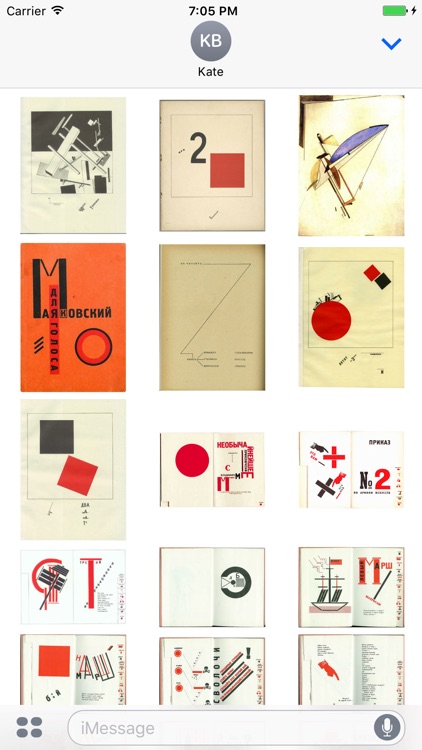 El Lissitzky Artworks Stickers