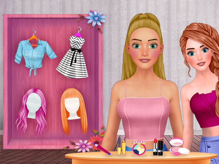 Dress up Dolls and Hair Salon
